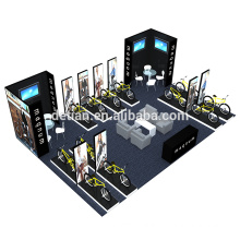 Detian Display offer Portable Booth display for trade show equipment, island portable trade show display